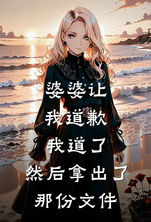 婆婆让我道歉，我道了，然后拿出了那份文件