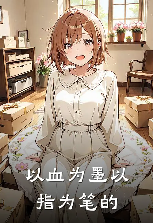 以血为墨以指为笔的