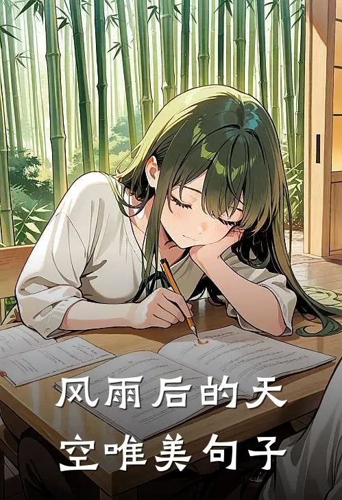 风雨后的天空唯美句子